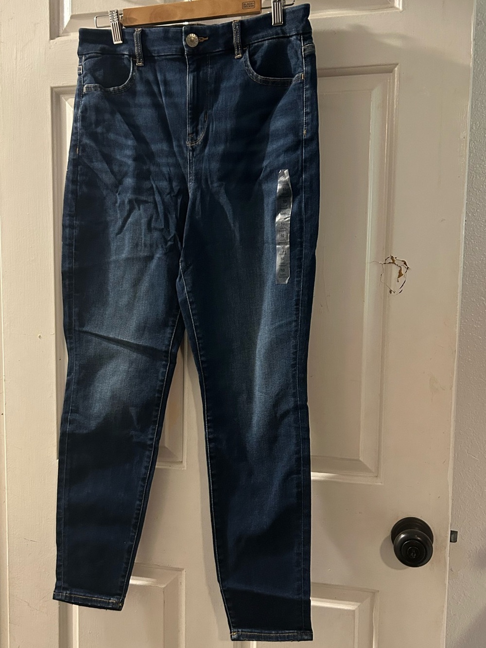 American Eagle Outfitters Dark Blue Skinny Jeans